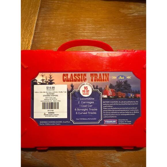 Classic train set by streamline imaginer ‎ 16 piece  battery operated - Picture 5 of 5